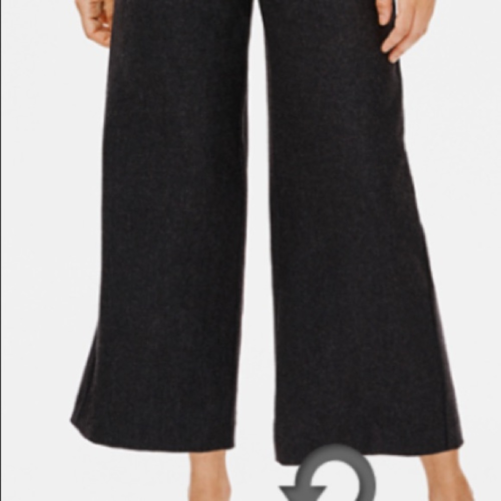 Eileen Fisher Crepe silk wide leg pants
